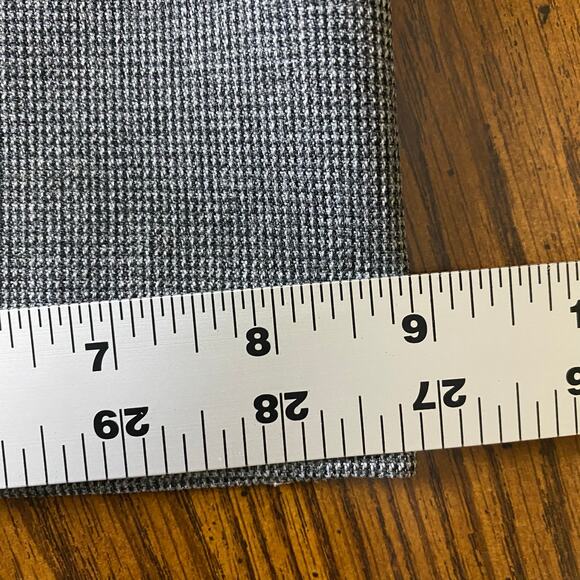 Levi’s Bend Over Gray Houndstooth Pants 34S | Vintage Stretch Pull-On Slacks - Picture 11 of 11